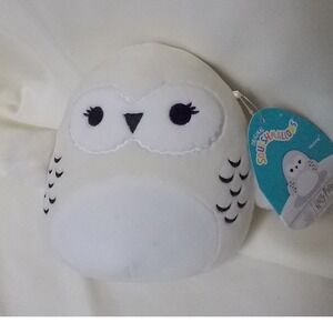 Squishmallows Harry Potter Hedwig the Owl White Plush 8 inch NWT Wizarding World